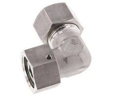 M30x2 x 20S Stainless steel Adjustable 90 deg Elbow Fitting with Sealing cone and O-ring 400 Bar DIN 2353