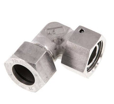 M30x2 x 22L Stainless steel Adjustable 90 deg Elbow Fitting with Sealing cone and O-ring 160 Bar DIN 2353