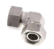 M42x2 x 30S Stainless steel Adjustable 90 deg Elbow Fitting with Sealing cone and O-ring 400 Bar DIN 2353
