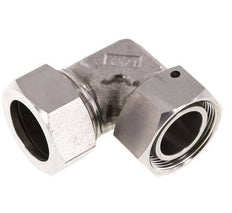 M45x2 x 35L Stainless steel Adjustable 90 deg Elbow Fitting with Sealing cone and O-ring 160 Bar DIN 2353