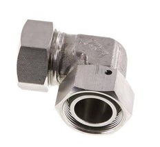 M45x2 x 35L Stainless steel Adjustable 90 deg Elbow Fitting with Sealing cone and O-ring 160 Bar DIN 2353