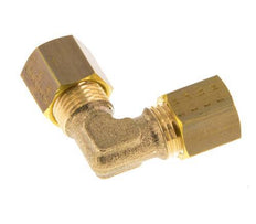 5mm Brass 90 deg Elbow Compression Fitting 150 Bar DIN EN 1254-2