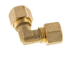 10mm Brass 90 deg Elbow Compression Fitting 95 Bar DIN EN 1254-2