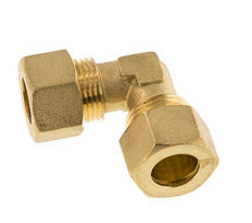 14mm Brass 90 deg Elbow Compression Fitting 89 Bar DIN EN 1254-2