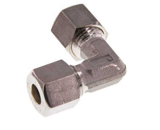 8L Stainless steel 90 deg Elbow Compression Fitting 315 Bar DIN 2353