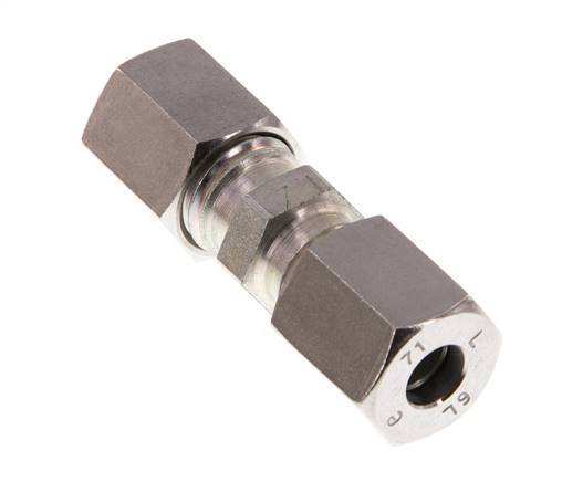 6L Zinc plated Steel Straight Cutting Ring 315 Bar DIN 2353 [2 Pieces]