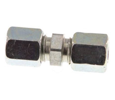 6LL Zinc plated Steel Straight Cutting Ring 100 Bar DIN 2353 [2 Pieces]