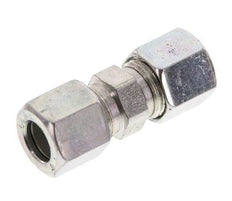 8LL Zinc plated Steel Straight Cutting Ring 100 Bar DIN 2353 [2 Pieces]