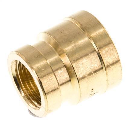 G 1/2'' x G 3/8'' Brass Round Socket 16 Bar [2 Pieces]