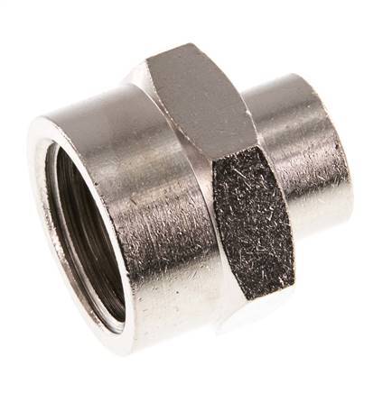 G 1/2'' x G 1/4'' Nickel plated Brass Socket 16 Bar [2 Pieces]