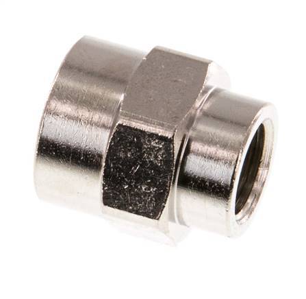G 1/4'' x G 1/8'' Nickel plated Brass Socket 16 Bar [5 Pieces]