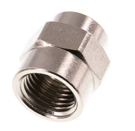 G 1/4'' x G 1/8'' Nickel plated Brass Socket 16 Bar [5 Pieces]