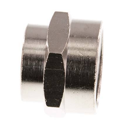 G 3/4'' x G 1/2'' Nickel plated Brass Socket 16 Bar