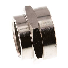 G 1'' x G 3/4'' Nickel plated Brass Socket 16 Bar