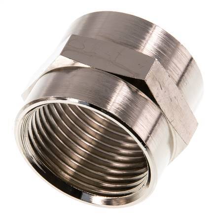 G 1'' Nickel plated Brass Socket 16 Bar