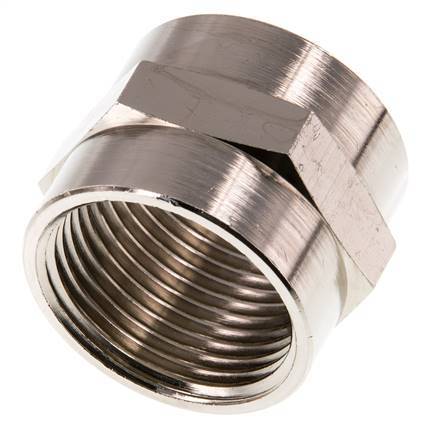 G 1'' Nickel plated Brass Socket 16 Bar