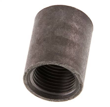 Rp 1/2'' x 26.4mm Steel Welding Socket 40 Bar DIN 2986 - 34mm [10 Pieces]