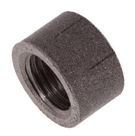 Rp 1/4'' x 18.5mm Steel Welding Socket 40 Bar DIN 2986 - 11mm [5 Pieces]