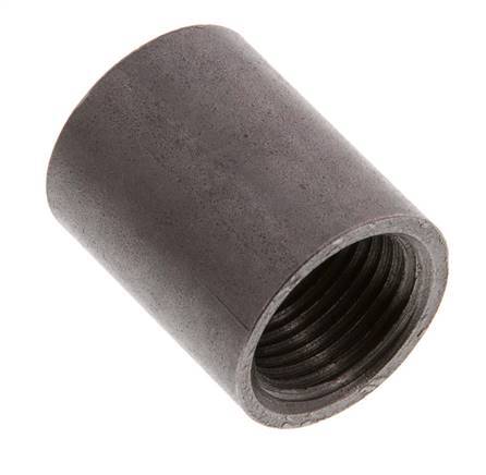 Rp 3/8'' x 21.3mm Steel Welding Socket 40 Bar DIN 2986 - 26mm [10 Pieces]