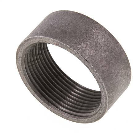 Rp 1 1/2'' x 54.5mm Steel Welding Socket 40 Bar DIN 2986 - 22mm [2 Pieces]