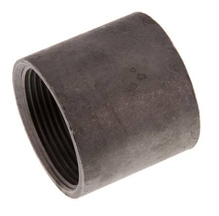 Rp 1 1/2'' x 54.5mm Steel Welding Socket 40 Bar DIN 2986 - 48mm [2 Pieces]