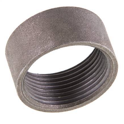 Rp 1 1/4'' x 48.3mm Steel Welding Socket 40 Bar DIN 2986 - 22mm [5 Pieces]