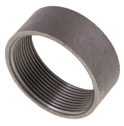 Rp 2'' x 66.2mm Steel Welding Socket 40 Bar DIN 2986 - 26mm [2 Pieces]