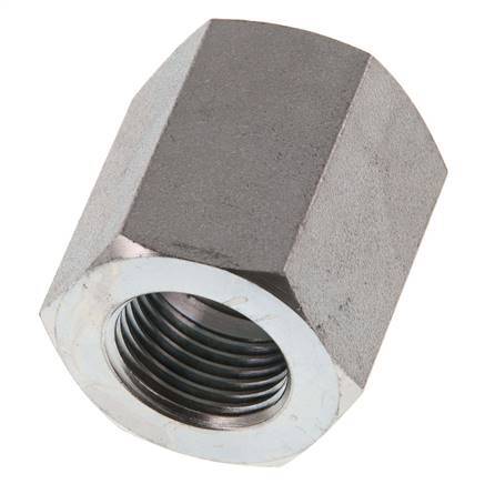 G 1/2'' x G 3/4'' Zinc plated Steel Socket 200 Bar - Hydraulic