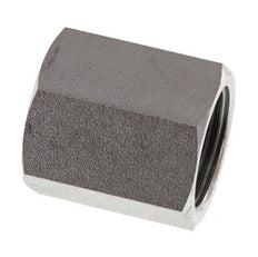 G 1/2'' x G 3/4'' Zinc plated Steel Socket 200 Bar - Hydraulic