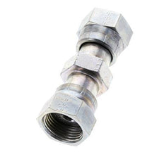 UN 13/16''-16 Zinc plated Steel Socket ORFS with Union nut 630 Bar - Hydraulic