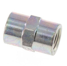 1/4'' NPT Zinc plated Steel Socket 275 Bar - Hydraulic