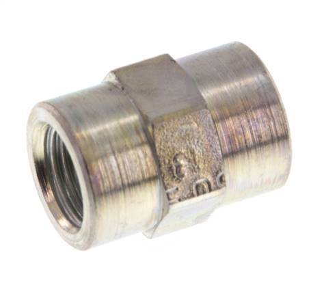 G 1/8'' Zinc plated Steel Socket 350 Bar - Hydraulic [5 Pieces]