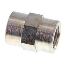 G 1/8'' Zinc plated Steel Socket 350 Bar - Hydraulic [5 Pieces]