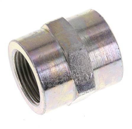 G 3/4'' Zinc plated Steel Socket 200 Bar - Hydraulic