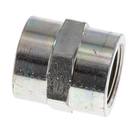 3/4'' NPT Zinc plated Steel Socket 170 Bar - Hydraulic