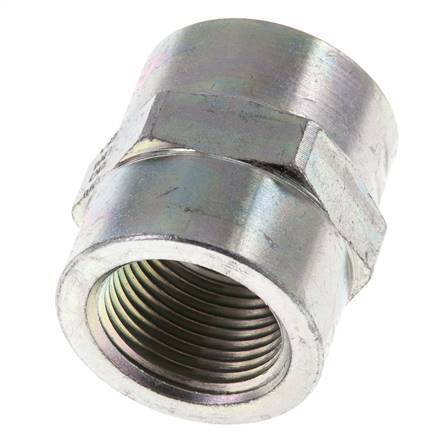 3/4'' NPT Zinc plated Steel Socket 170 Bar - Hydraulic