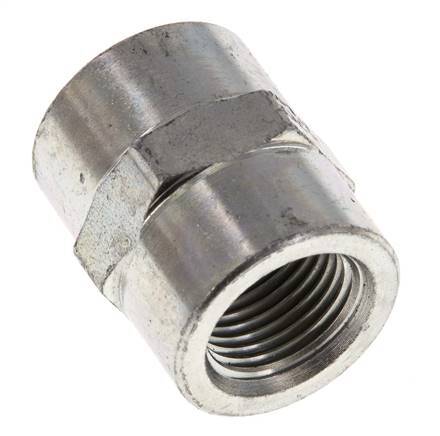 3/8'' NPT Zinc plated Steel Socket 210 Bar - Hydraulic