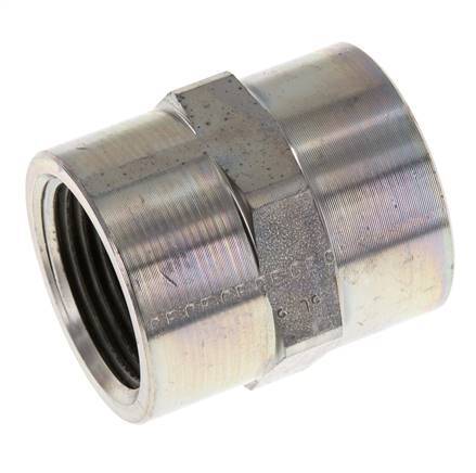 1'' NPT Zinc plated Steel Socket 140 Bar - Hydraulic