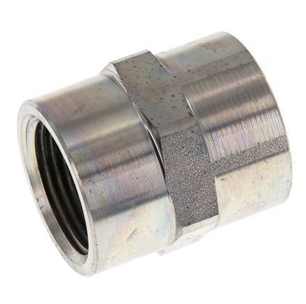 1'' NPT Zinc plated Steel Socket 140 Bar - Hydraulic