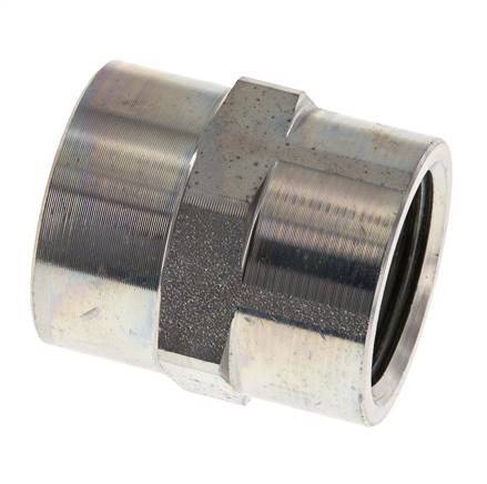 1'' NPT Zinc plated Steel Socket 140 Bar - Hydraulic