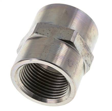 1'' NPT Zinc plated Steel Socket 140 Bar - Hydraulic