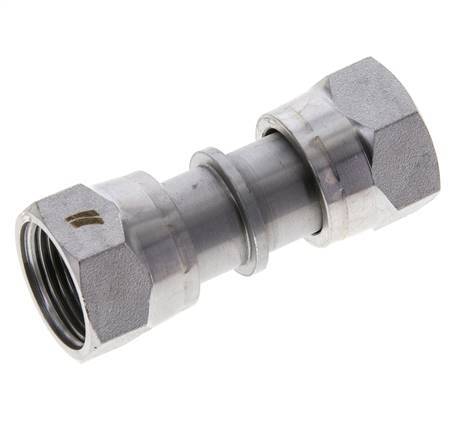 UNS 1''-14 Zinc plated Steel Socket ORFS with Union nut 400 Bar - Hydraulic
