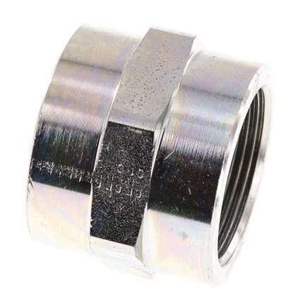 G 1 1/2'' Zinc plated Steel Socket 160 Bar - Hydraulic