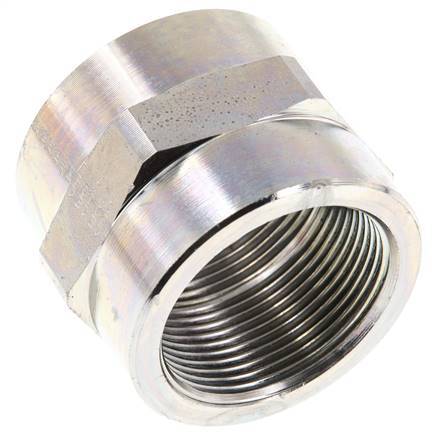 G 1 1/2'' Zinc plated Steel Socket 160 Bar - Hydraulic