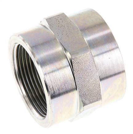 G 1 1/2'' Zinc plated Steel Socket 160 Bar - Hydraulic
