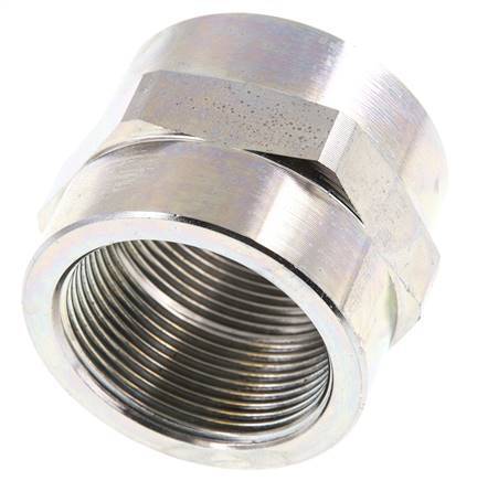 G 1 1/2'' Zinc plated Steel Socket 160 Bar - Hydraulic