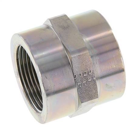 G 1 1/4'' Zinc plated Steel Socket 160 Bar - Hydraulic