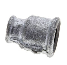 Rp 1/2'' x Rp 1/4'' Zinc plated Cast iron Round Socket 25 Bar [5 Pieces]