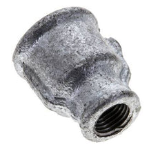 Rp 1/2'' x Rp 1/4'' Zinc plated Cast iron Round Socket 25 Bar [5 Pieces]