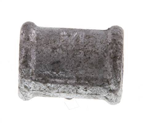 Rp 1/4'' Zinc plated Cast iron Round Socket 25 Bar [5 Pieces]